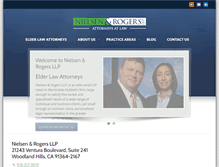 Tablet Screenshot of nielsenrogers.com